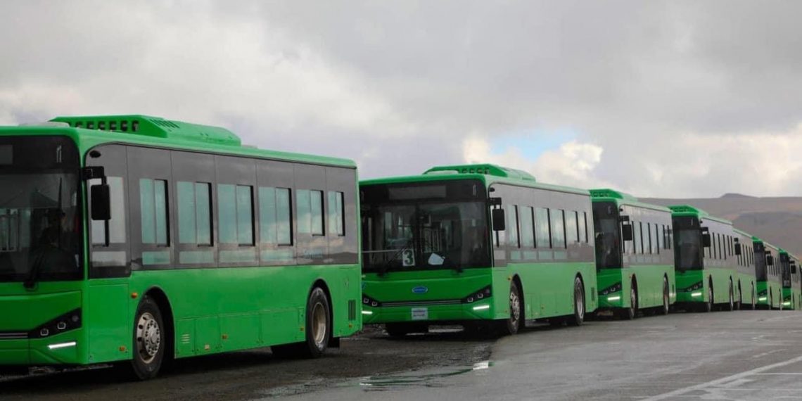 Нийтийн тээврийн үйлчилгээнд явах 20 цахилгаан автобус шинээр иржээ