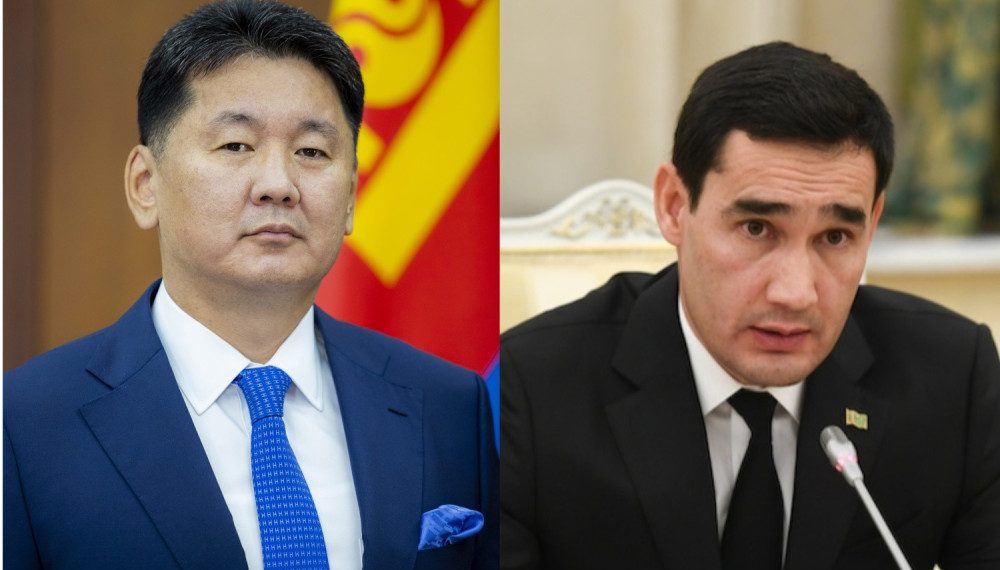 Ерөнхийлөгч У.Хүрэлсүх Туркменстаны тэргүүнийг Монголд айлчлахыг урив