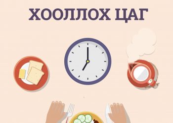 Өдөрт хэдэн удаа, хэдэн цагт хооллох вэ?