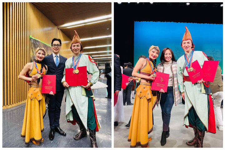 Монгол Улсын уран бүтээлчид ЮНЕСКО-оос зохион байгуулсан бүжгийн тэмцээнээс алт, хүрэл медаль хүртлээ