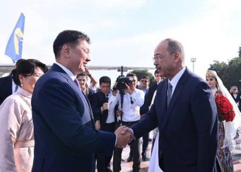 Монгол Улсын Ерөнхийлөгчийн Бүгд Найрамдах Узбекистан Улсад хийх төрийн айлчлал эхэллээ