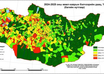 Бэлчээрийн даац нийт нутгийн 30 гаруй хувьд хэтэрчээ