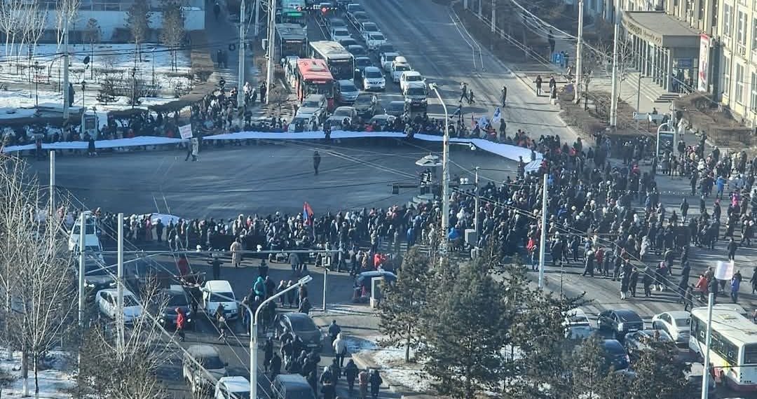 Жагсагчид өнөөдөр Их Тэнгэрийн амны замыг хааж, шаардлага тавина гэв