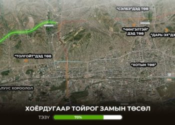 Хоёрдугаар тойрог замын ТЭЗҮ боловсруулах ажил 70 хувьтай үргэлжилж байна