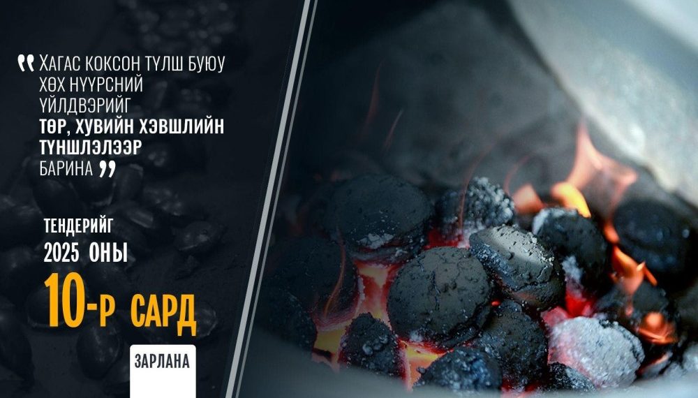 Хагас коксон түлшний үйлдвэрийг төр, хувийн хэвшлийн түншлэлээр барих тендерийг аравдугаар сард зарлана