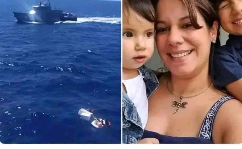 Хөлөг онгоц нь осолдож задгай далайд хаягдсан эмэгтэй хүүхдүүдээ хөхөөрөө хооллож явсаар аварч, өөрөө амь эрсэджээ