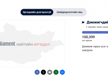 УИХ-ын гишүүний тэтгэмжийн заалтыг хүчингүй болгох өргөдөлд 100 мянган иргэн гарын үсэг зурлаа