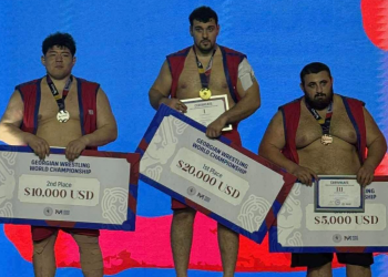 Ө.Дүүрэнбаяр Чидаоба бөхийн дэлхийн дэд аварга боллоо