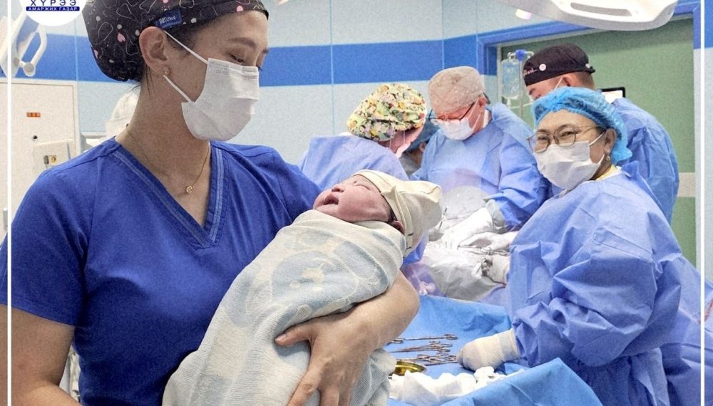 “Хүрээ” амаржих газарт 5.4 кг жинтэй хүү мэндэлжээ