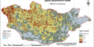 Зарим нутгаар зудын эрсдэл үүсэх төлөвтэй байна