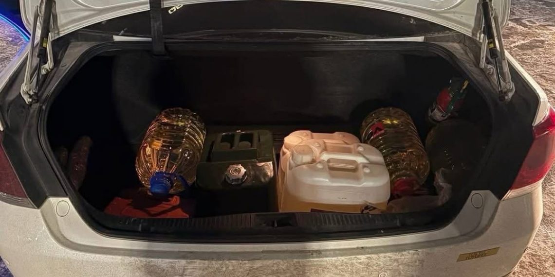 Хууль бусаар шатахуун шаглан зарж байсан иргэдийг илрүүлж, шалгаж байна