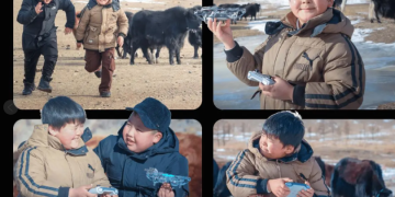 Дроноор малаа туудаг монгол хүүхдүүдийг Associated Press агентлаг онцоллоо