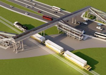 Таван шарын нүхэн гарц орчимд 90 метр урттай явган хүний гүүрэн гарц барина