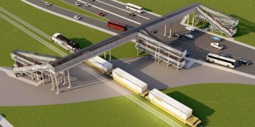 Таван шарын нүхэн гарц орчимд 90 метр урттай явган хүний гүүрэн гарц барина