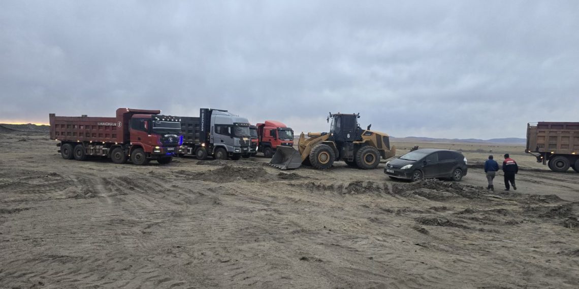 Түгээмэл тархацтай ашигт малтмалыг хууль бусаар олборлосон үйл ажиллагааг таслан зогсоолоо