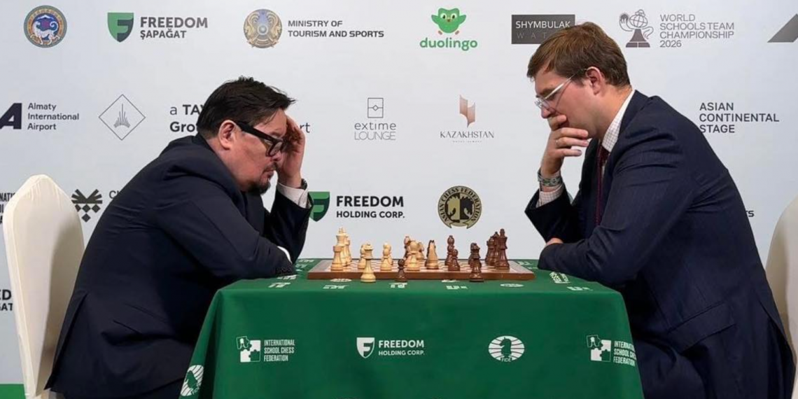 Казахстаны тэргүүн тэрбумтан Тимур Турлов Монголын шатрын холбооны Ерөнхийлөгч Г.Занданшатартай халз нүүв