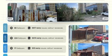 329 байршилд стандарт бус хашааг буулгаж, нийтийн эзэмшлийн талбайг чөлөөлжээ