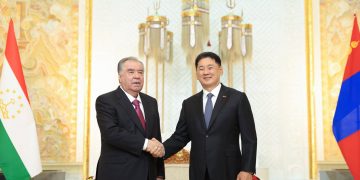 Монгол, Тажикистаны хооронд хамтран ажиллах 11 баримт бичигт гарын үсэг зурлаа