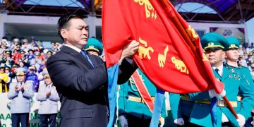 Ерөнхийлөгчийн зарлигаар Увс аймгийн хилийн цэргийн 0245 дугаар ангид цэргийн гавьяаны одон хүртээлээ