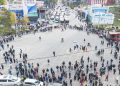 Төв шуудангийн уулзварыг хаасан учир Энхтайвны өргөн чөлөөг сонгож хөдөлгөөнд оролцохгүй байхыг зөвлөлөө